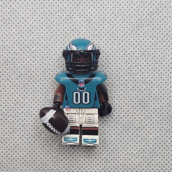 JALEN HURTS Philadelphia Eagles Minifigure Football Minifigure Lego Compatible - Picture 2 of 7